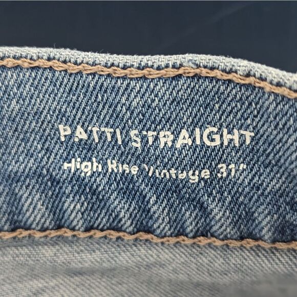DL1961 Patti High Rise Straight Vintage Jeans in Sea View - Picture 7 of 9